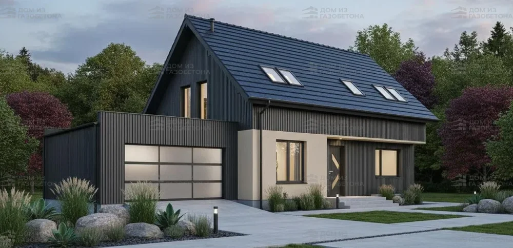 Проект Двухэтажный дом 18 на 11, 194 м2